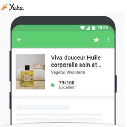 Noté YUKA EXCELLENT - 79%