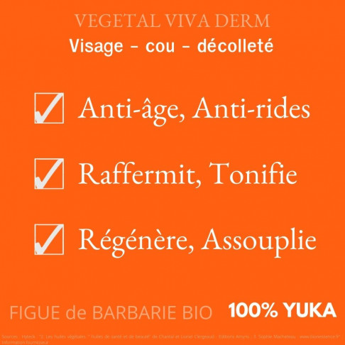 Actif anti-âge. Anti-ride efficace et naturel. VEGETAL VIVA DERM