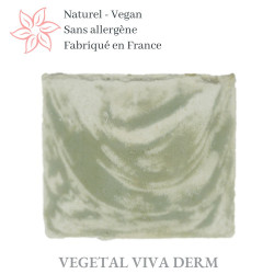 Savon Argile verte et Karité BIO surgras. 100% d'origine naturelle. Vegan. Fabriqué en France - VEGETAL VIVA DERM