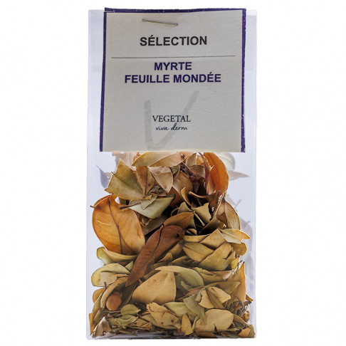 Myrte feuille mondée - Sachet 10g - VEGETAL VIVA DERM