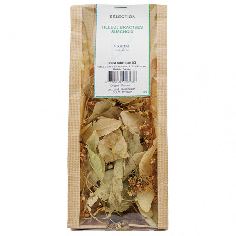 Tilleul bractée surchoix
Infusion Sélection - feuille culinaire
VEGETAL VIVA DERM