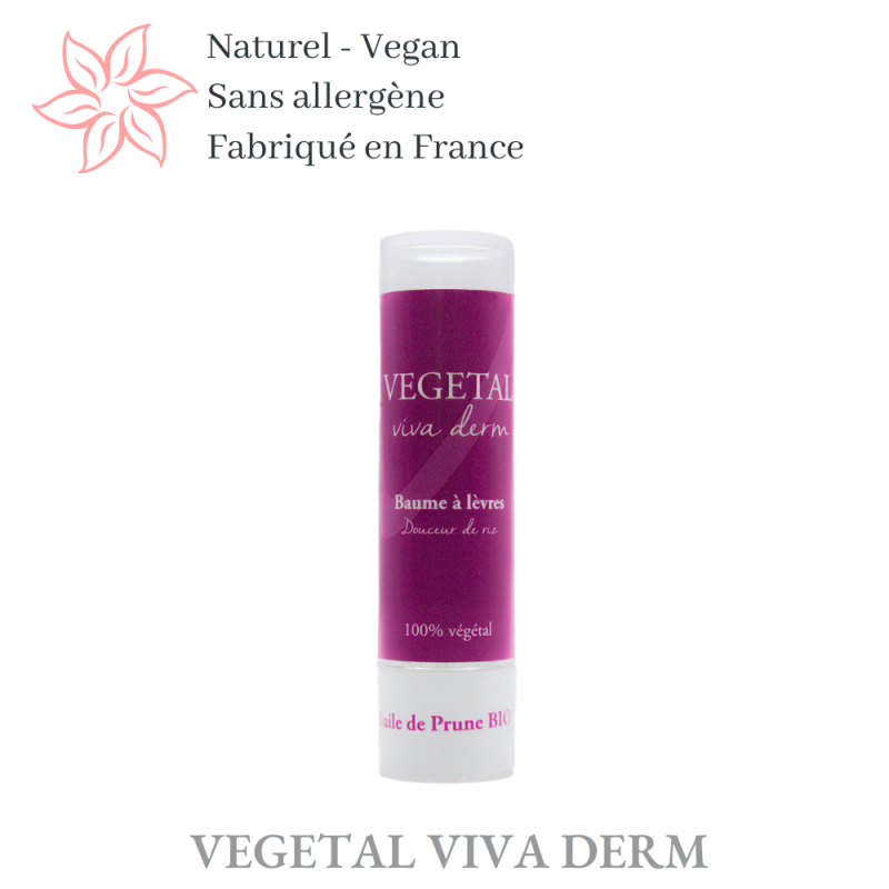 Soin des lèvres anti-âge. Vegan - 100% naturel - VEGETAL VIVA DERM