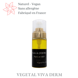 Huile pure et BIO de JOJOBA - qualité VEGETAL VIVA DERM