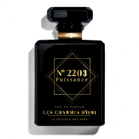 Eau de parfum 2203 - Puissance. Charismatique et puissant, Catalysez Votre Puissance Intérieure.